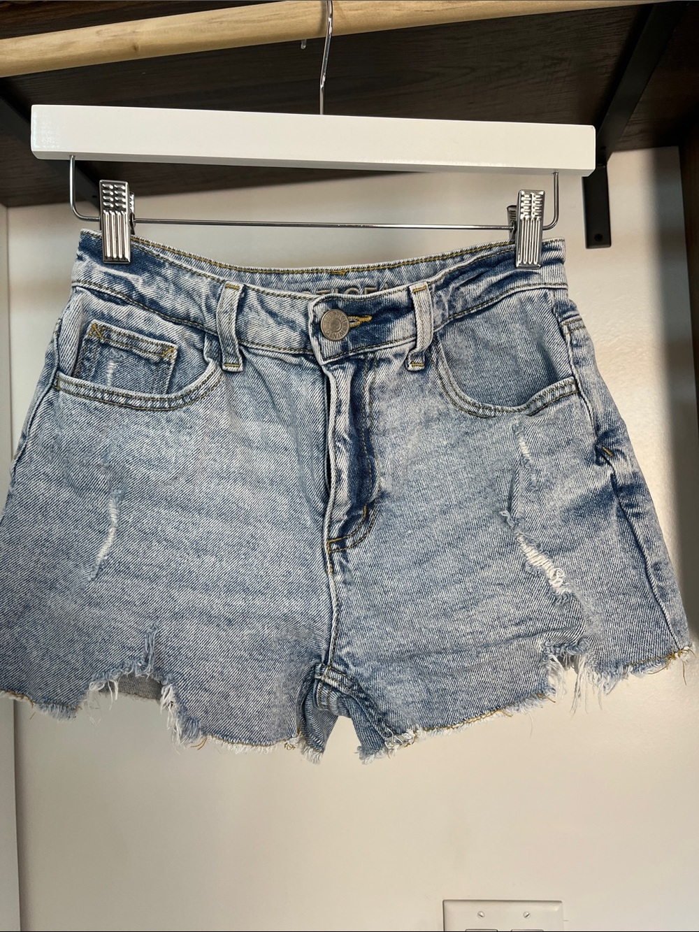 Girls Justice Denim Shorts size 10/12